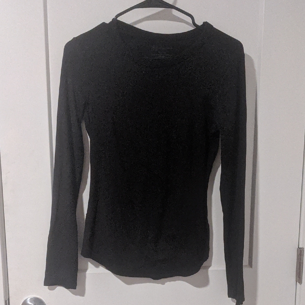 Classic Black Long Sleeve Top